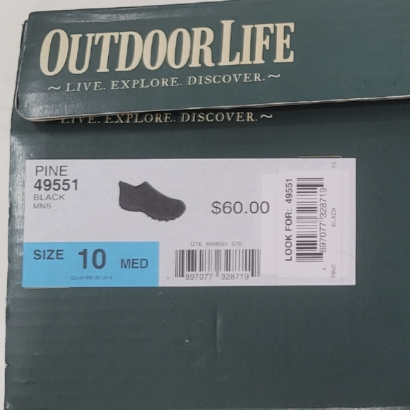 Men's Waterproof Leather Casual Shoes Size 10 - Picture 9 of 15